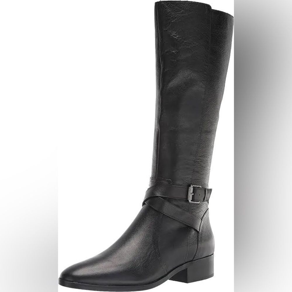 Naturalizer Women's Rena Knee High Riding Boot wide calf